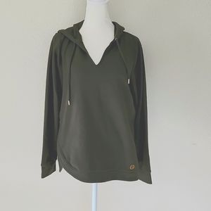 Michael Kors green sweatshirt